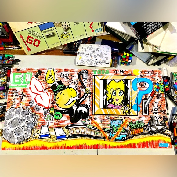 Mr. Monopoly “SAVING THE PRINCESS”. - Picture 1 of 1